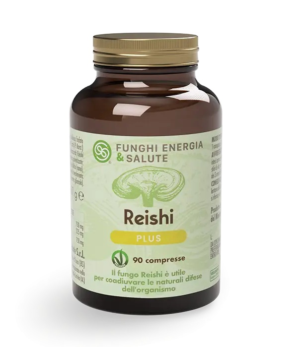 Reishi Plus 90cpr | Il Re dei Funghi Medicinali per il Benessere Completo