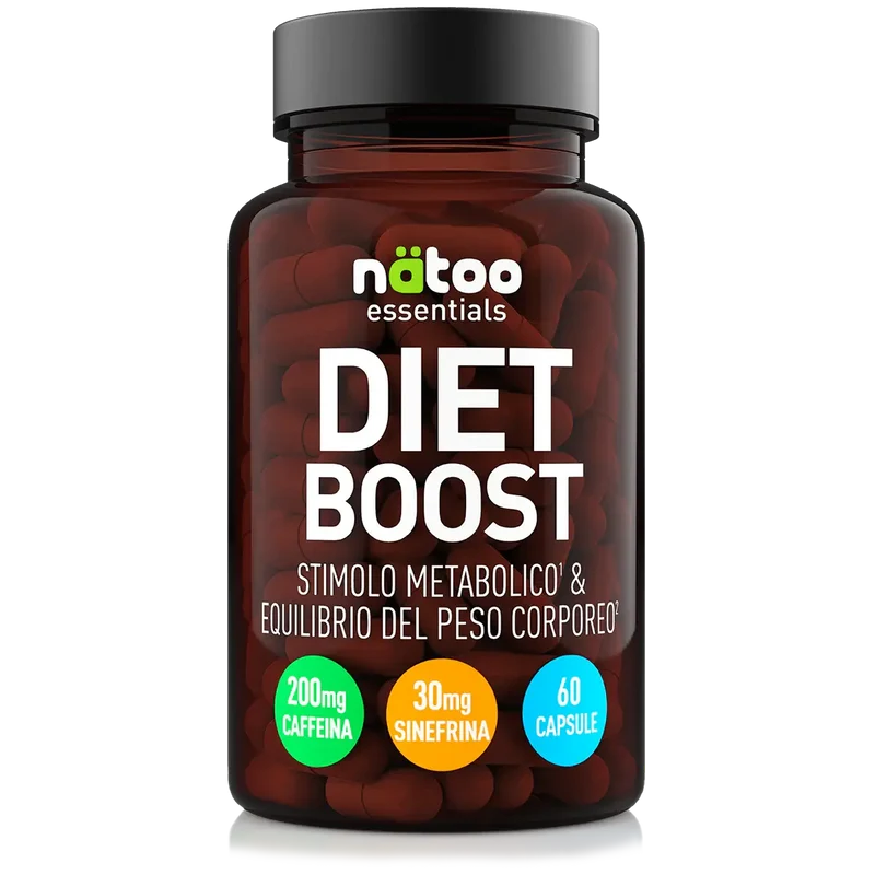DIET BOOST 60 capsule - NATOO - Bruciagrassi - Termogenico