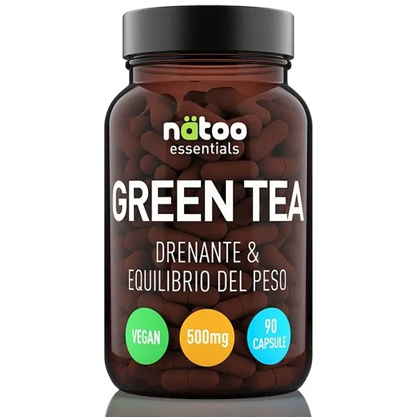 NATOO Essentials Green Tea 90caps - Te Verde