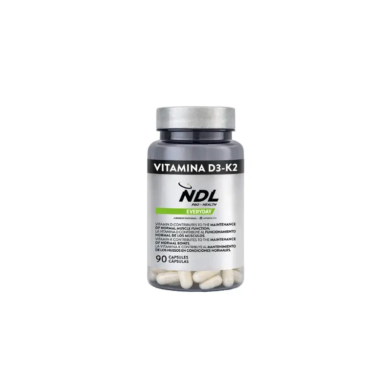 Ndl Pro-Health Vitamin D3 and K2, 90 capsules