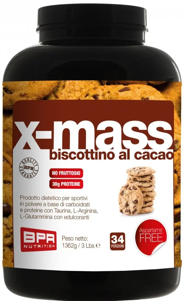 BPR NUTRITION © X-Mass 1362 g | Gainer | Massa Muscolare