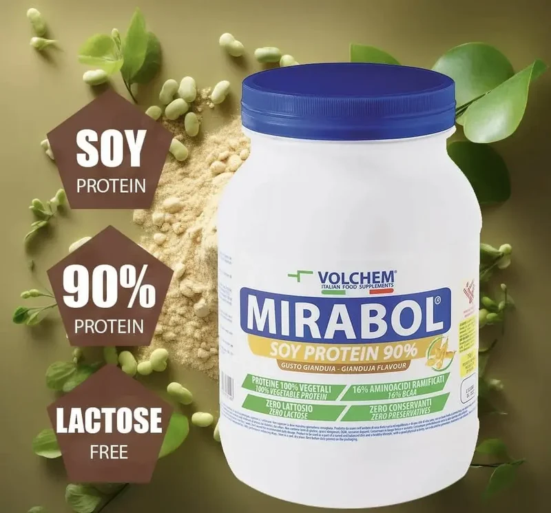 Volchem Mirabol Soy Protein 90 | Proteine della Soia 750gr