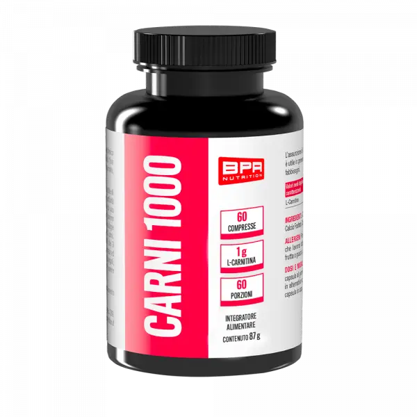 BPR NUTRITION © Carni 1000 60 compresse da 1 gr