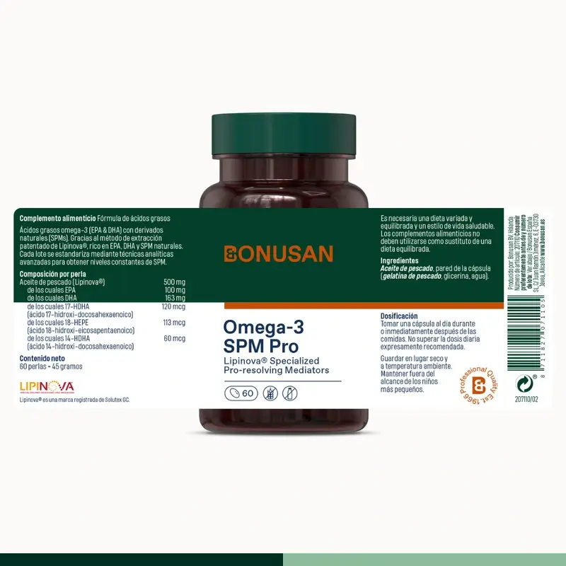Bonusan Omega-3 Spm Pro, 60 pearls